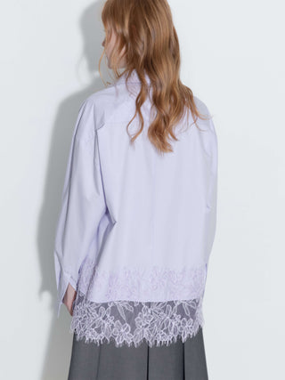 Lace Panel Shirt