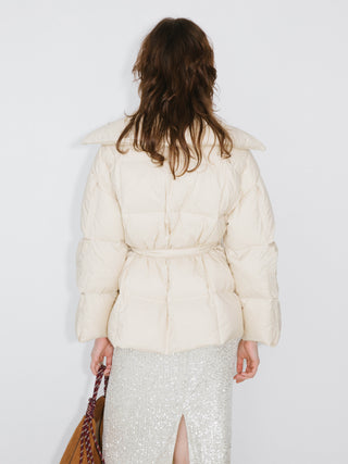 Short Boxy Down Coat