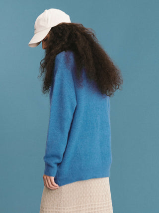 ONE BY CUBIC Brushed Alpaca Knitwear Jumper