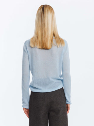 Thin Wool Long Sleeves Top