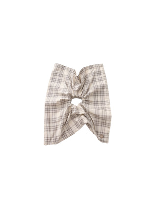 Lace Checkered Irregular Hair Scrunchies