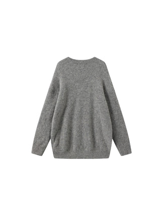 ONE BY CUBIC Brushed Alpaca Knitwear Jumper