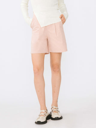 A-line Pleated Tailored Shorts