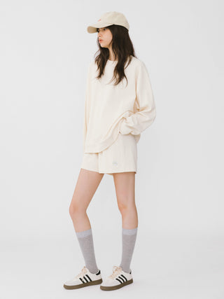 Oversized Long Sleeve T-Shirt and Matching Shorts