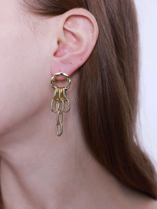 Interlocking Drop Earrings