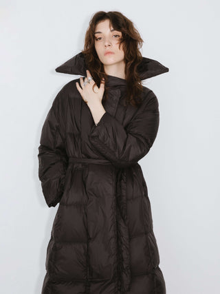 Long Boxy Puffer Jacket