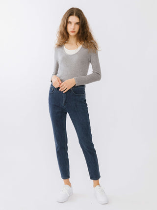High Waist Skinny Fit Jeans