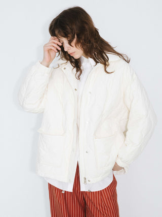 Diamond Padded Short Puffer Jacket