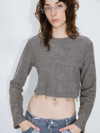 Long Sleeve Crop Top