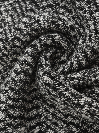 Strapless Long Tassel Knit Top