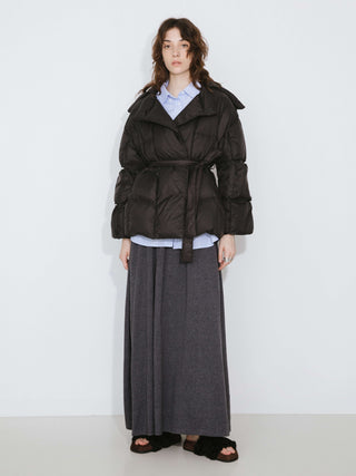 Short Boxy Down Coat