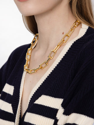 Classic Thick Wide Chain Necklace