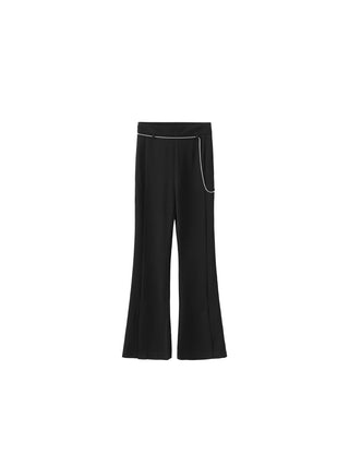 Classic Tailored Flared Trousers