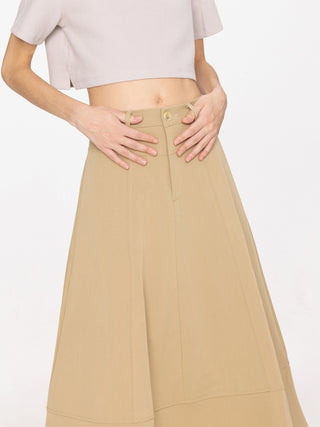 A-line Maxi Skirt