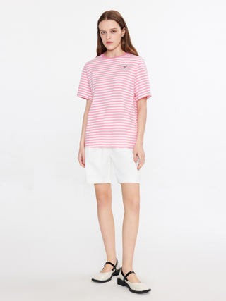 Long Oversized Striped T-Shirt
