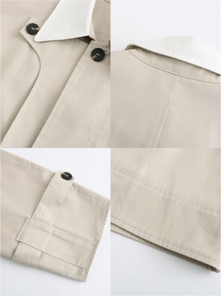 Cropped Mackintosh Jacket