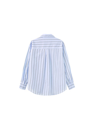Corset Cup Striped Shirt