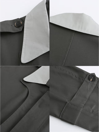 Cropped Mackintosh Jacket