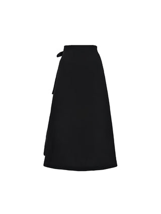 CUBIC Women's Sheer Side Tie A-line Skirt