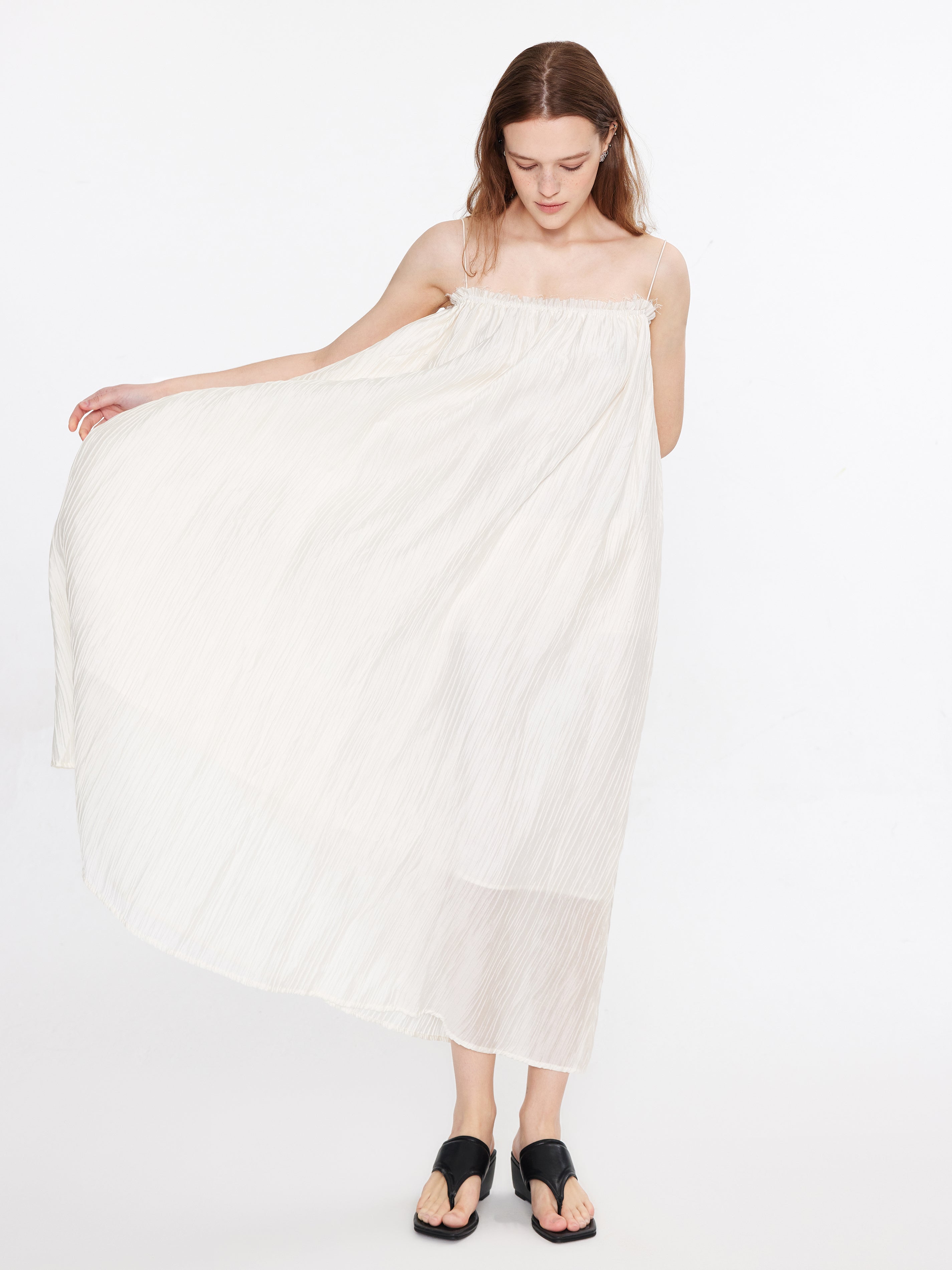 White aline maxi sales dress