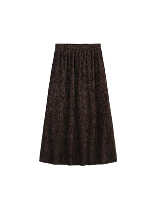 CUBIC Women's A-line Midi Skirt